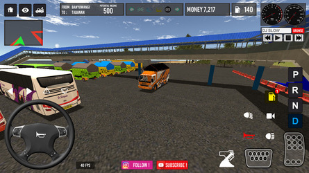 IDBS Indonesia Truck Simulator Screenshot 7