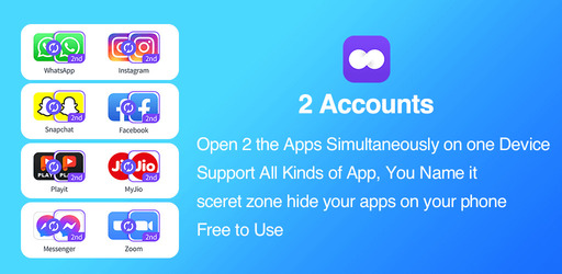 2Accounts - Dual Apps Space Screenshot 5