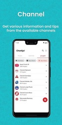 ChatAja | Indonesia Messenger & Lifestyle App Скриншот 7