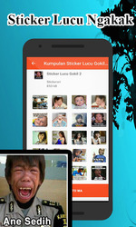 Kumpulan Sticker Lucu Gokil - WAstickerApps Скриншот 2