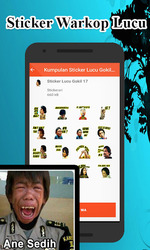 Kumpulan Sticker Lucu Gokil - WAstickerApps Скриншот 3