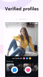 Peach-casual meet real people Screenshot 3