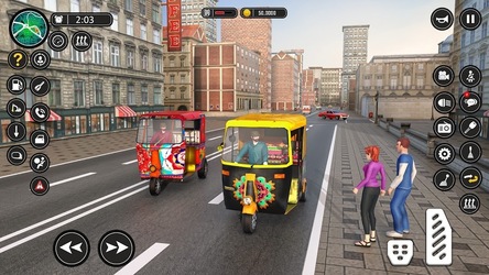 Modern Rickshaw Driving Games Screenshot 5