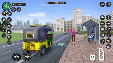 Modern Rickshaw Driving Games Screenshot 7