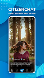 CitizenChat - Connect, Chat, Post Videos & Images Screenshot 1