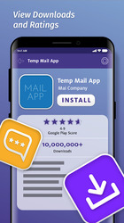 Temp Emails All in one- Temporary Disposable Mails Screenshot 2