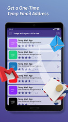 Temp Emails All in one- Temporary Disposable Mails Screenshot 4