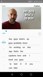 AutoCap - automatic video captions and subtitles Screenshot 1