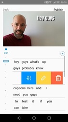 AutoCap - automatic video captions and subtitles Screenshot 2