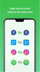 Dual Space: Multiple Accounts, Dual App Screenshot 1