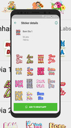 Figurinhas de Bom Dia e Boa Noite- WAStickerApps Screenshot 6