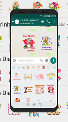 Figurinhas de Bom Dia e Boa Noite- WAStickerApps Screenshot 7