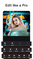 PixArt Video Editor: Video Maker, Edit Pics Music Screenshot 1