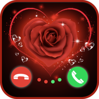Lovely Call Color Flash Screen Icon