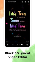 Beely™ : Black BG Lyrical Video Status & Slideshow Скриншот 2