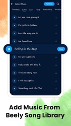 Beely™ : Black BG Lyrical Video Status & Slideshow Скриншот 6