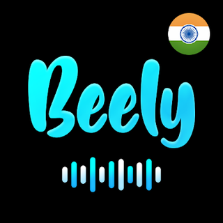 Beely™ : Black BG Lyrical Video Status & Slideshow Icon