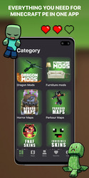 Skins, Mods, Maps for Minecraft PE Screenshot 1