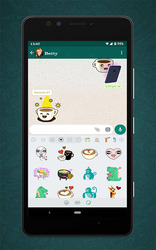 Free Messenger Whats Stickers New Screenshot 3