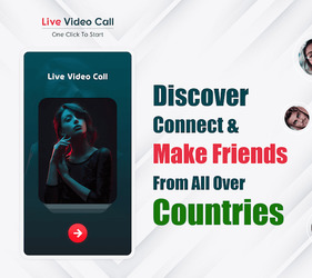 Live Video Call - Girls Random Video Call Скриншот 1