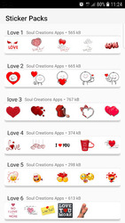 WASticker - Люблю романтик Скриншот 8
