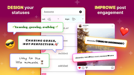 Прохладные символы и символы Скриншот 6