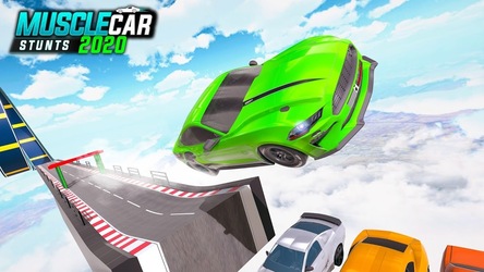 Muscle Car Stunts 2020: Mega Ramp Stunt Car Games Скриншот 7