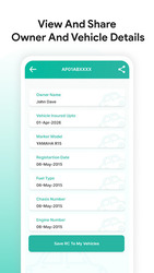 RTO Vehicle Information Screenshot 3