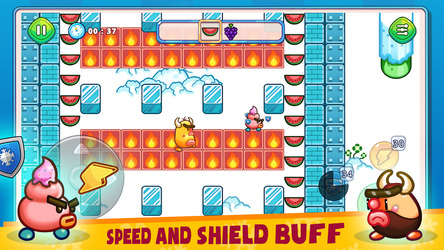Fruit & Ice Cream - Ice cream war Maze Game Screenshot 4