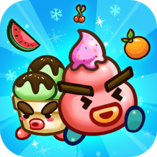 Fruit & Ice Cream - Ice cream war Maze Game Icon