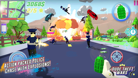 Dude Theft Wars Shooting Games Screenshot 1