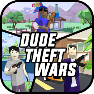 Dude Theft Wars Shooting Games Иконка