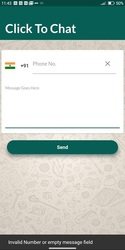 Click Chat for WhatsApp ? :  Click to Chat App Screenshot 5