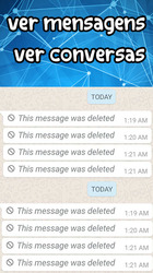 ler mensagens e conversas apagadas Screenshot 1