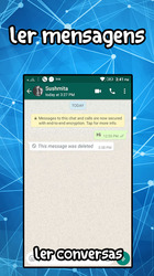 ler mensagens e conversas apagadas Screenshot 2