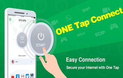 GTG VPN Fast Free Proxy Screenshot 1