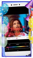 Birthday MV Master Video Status Maker Скриншот 5