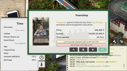 Timeflow: Time and Money Sim Screenshot 6