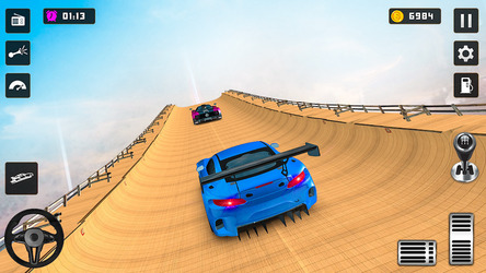 Mega Ramp Car Stunts-Car Game Скриншот 2