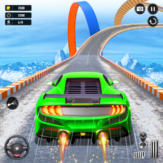 Mega Ramp Car Stunts-Car Game Icon