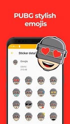 Stickers for WhatsApp (PUBG Fan App) 2020 ✅ Screenshot 2