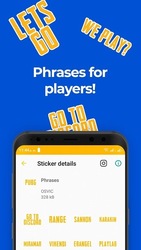 Stickers for WhatsApp (PUBG Fan App) 2020 ✅ Screenshot 3