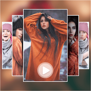 Photo video maker with song - Slideshow maker Иконка