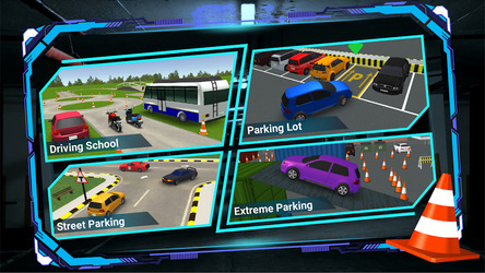 Driving School 2020 - Car, Bus & Bike Parking Game Screenshot 2