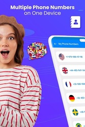 Second Line, Receive SMS Online, Temp Number, eSim Screenshot 2