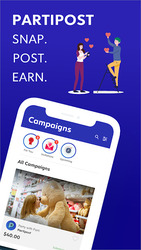 Partipost: Join influencer campaigns Screenshot 1