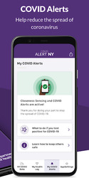 COVID Alert NY Screenshot 2