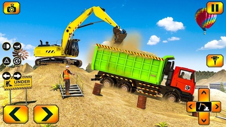 песок экскаватор симулятор игр Скриншот 5