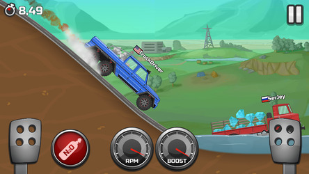 Truck Racing - Offroad hill climbing Screenshot 1