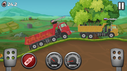 Truck Racing - Offroad hill climbing Screenshot 2